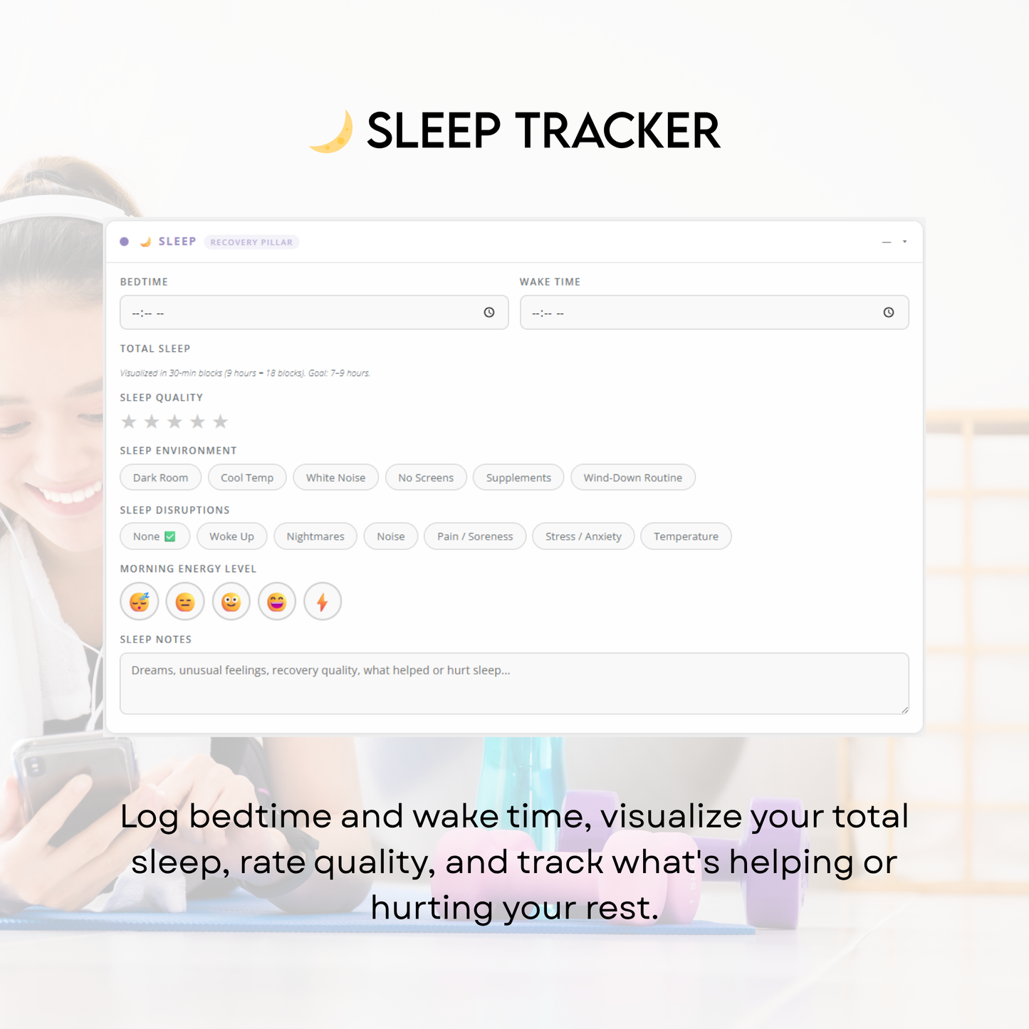 J&D Motion | 180-Day Digital Wellness Tracker