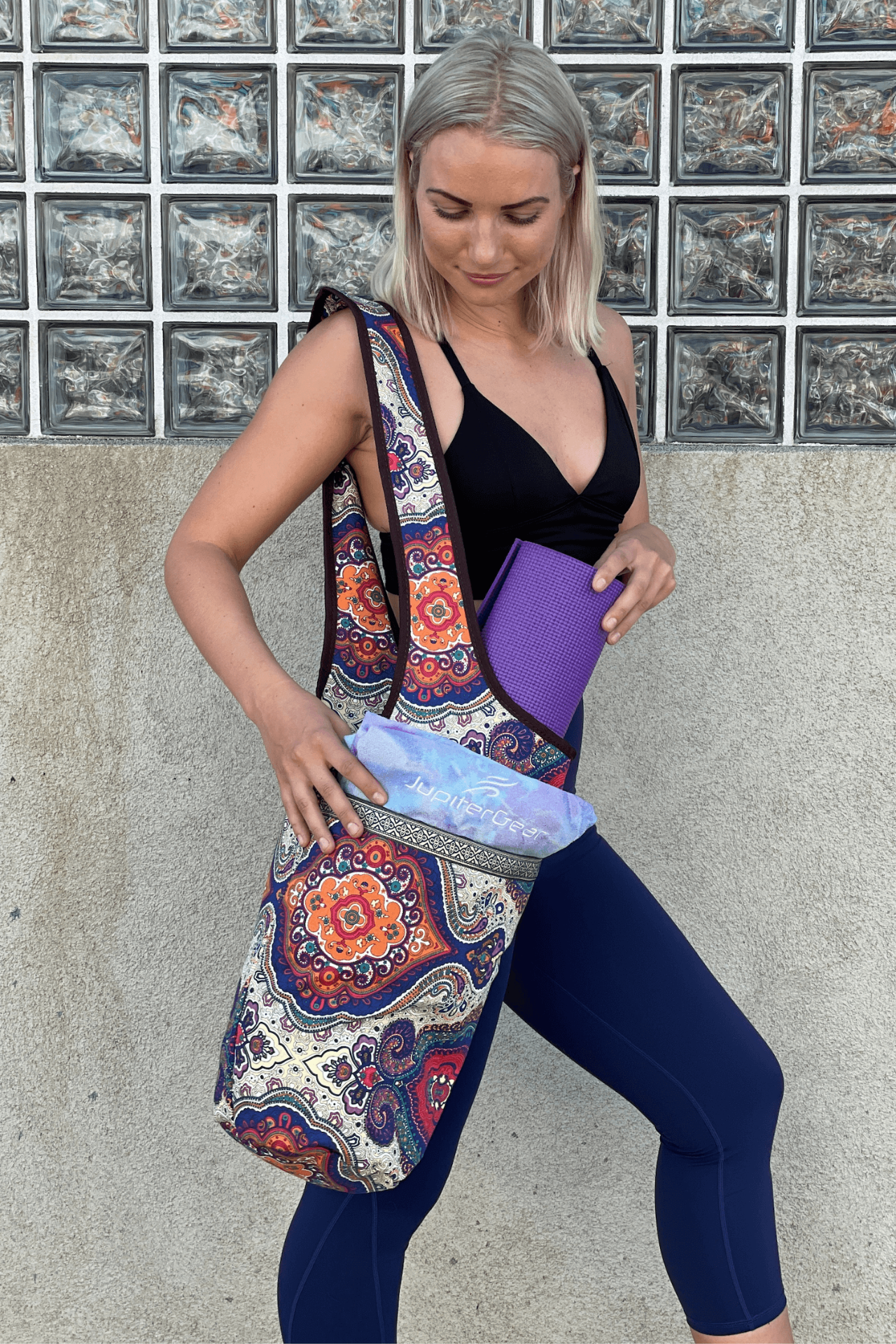 Yoga Mat Tote Bag by JupiterGear