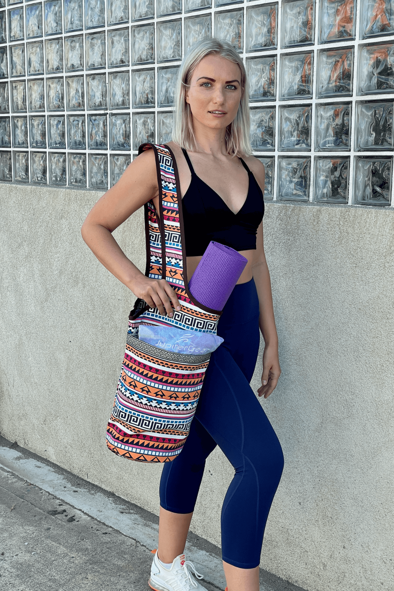 Yoga Mat Tote Bag by JupiterGear