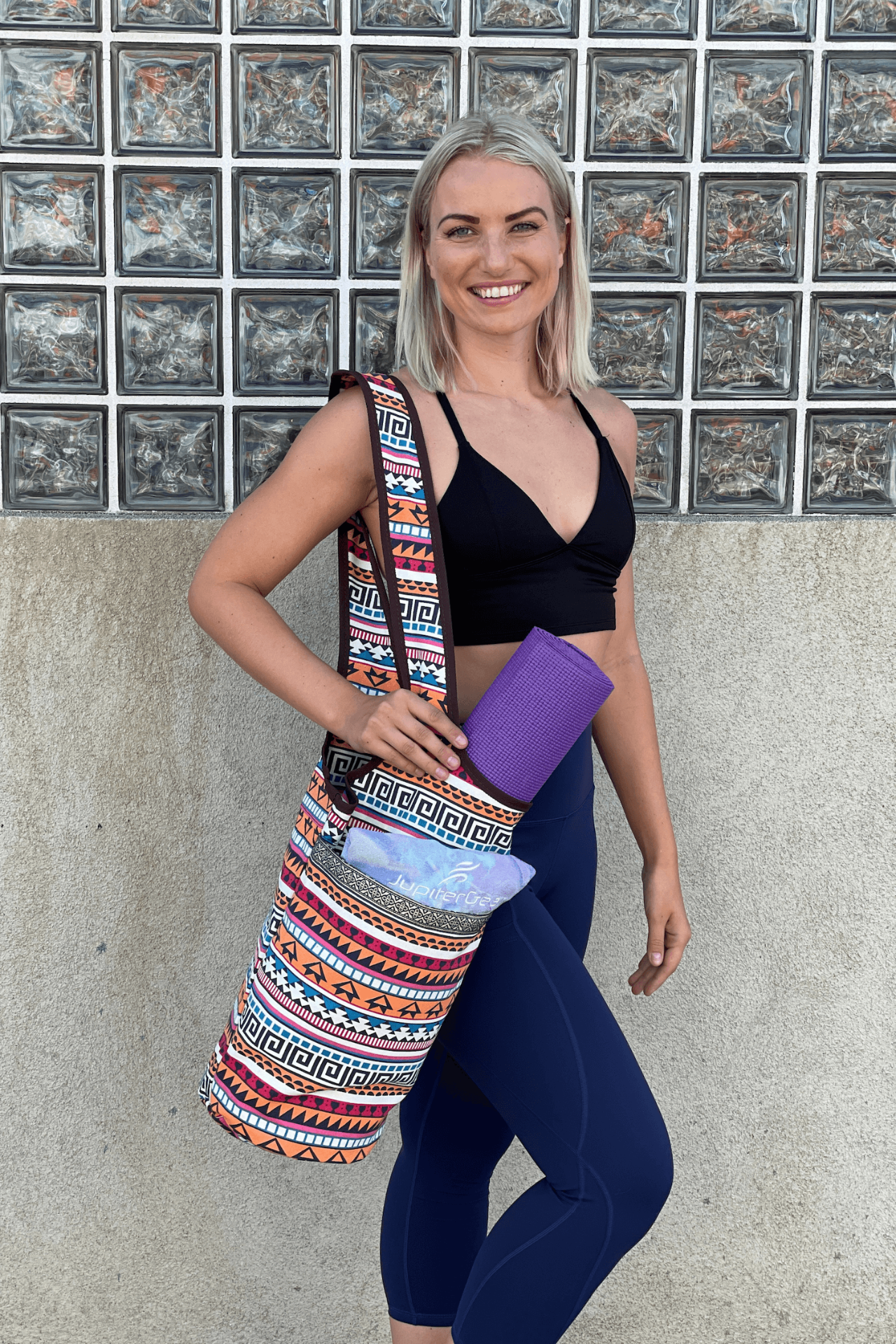 Yoga Mat Tote Bag by JupiterGear