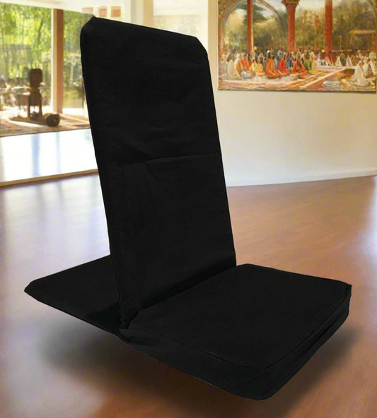 Stackable & Reclining Meditation easy floor Chair - Regular by J&D Motion