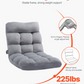 VEVOR Floor Chair, Recycled Foam Folding Sofa Chair with 14 Adjustable Positions, Multifunctional Floor Chair with Back Support Ideal for Sleeping Reading, Floor Gaming Chair Suitable for Kids, Gray by J&D Motion