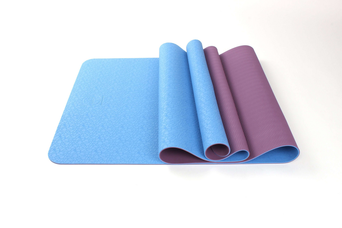 2-Tone Premium Yoga Mat by Maji Sports