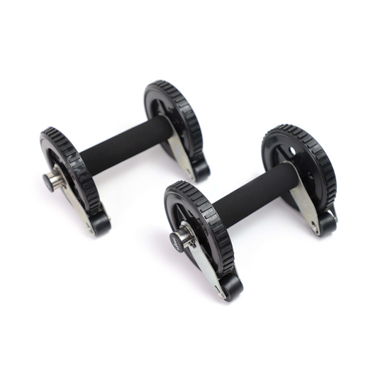 Roll & Stop Ab Wheel Set by Maji Sports