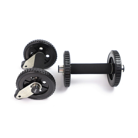 Roll & Stop Ab Wheel Set by Maji Sports