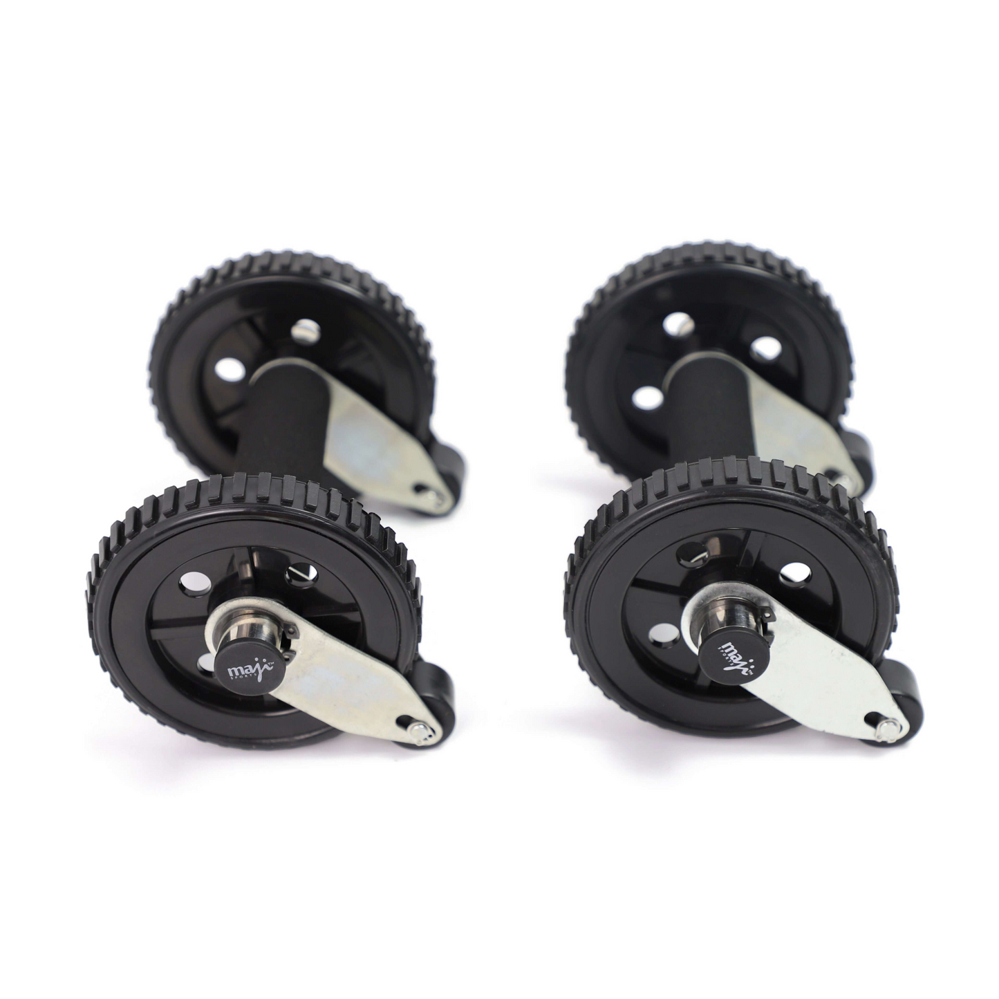 Roll & Stop Ab Wheel Set by Maji Sports