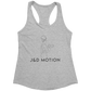 J&D Motion Bicep Beauty Women's Racerback Tank (Black Graphic) by teelaunch