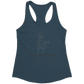 J&D Motion Bicep Beauty Women's Racerback Tank (Black Graphic) by teelaunch