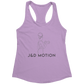 J&D Motion Bicep Beauty Women's Racerback Tank (Black Graphic) by teelaunch