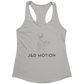 J&D Motion Bicep Beauty Women's Racerback Tank (Black Graphic) by teelaunch