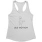 J&D Motion Bicep Beauty Women's Racerback Tank (Black Graphic) by teelaunch