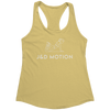 J&D Motion Push-Up Cutie Women's Racerback Tank (White Graphic) by teelaunch