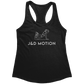 J&D Motion Push-Up Cutie Women's Racerback Tank (White Graphic) by teelaunch