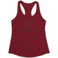 J&D Motion Push-Up Cutie Women's Racerback Tank (Black Graphic) by teelaunch