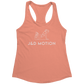 J&D Motion Push-Up Cutie Women's Racerback Tank (White Graphic) by teelaunch