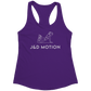 J&D Motion Push-Up Cutie Women's Racerback Tank (White Graphic) by teelaunch