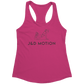 J&D Motion Push-Up Cutie Women's Racerback Tank (Black Graphic) by teelaunch
