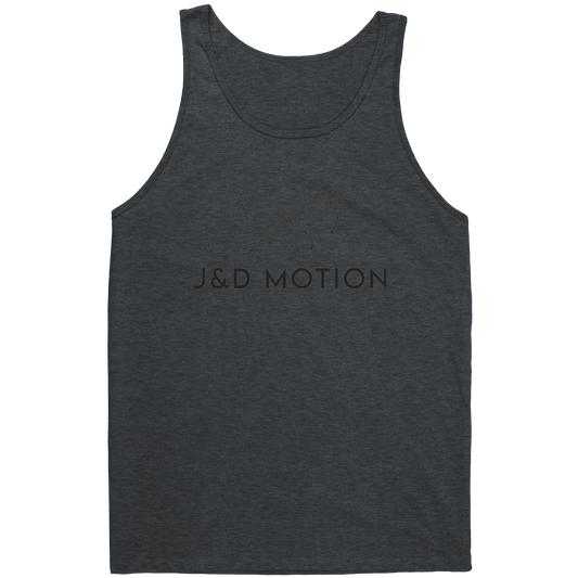 J&D Motion Sit-Up Partner Unisex Tank (Black Graphic) by teelaunch