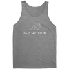 J&D Motion Sit-up Partner Unisex Tank (White Graphic) by teelaunch