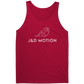 J&D Motion Sit-up Partner Unisex Tank (White Graphic) by teelaunch