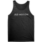 J&D Motion Unisex Tank (White Text) by teelaunch