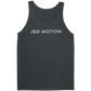 J&D Motion Unisex Tank (White Text) by teelaunch