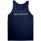 J&D Motion Unisex Tank (White Text) by teelaunch