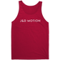 J&D Motion Unisex Tank (White Text) by teelaunch