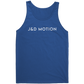 J&D Motion Unisex Tank (White Text) by teelaunch