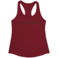 J&D Motion Women's Racerback Tank (Black Text) by teelaunch