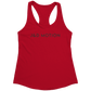 J&D Motion Women's Racerback Tank (Black Text) by teelaunch
