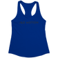 J&D Motion Women's Racerback Tank (Black Text) by teelaunch