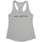 J&D Motion Women's Racerback Tank (Black Text) by teelaunch