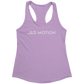 J&D Motion Women's Racerback Tank (White Text) by teelaunch