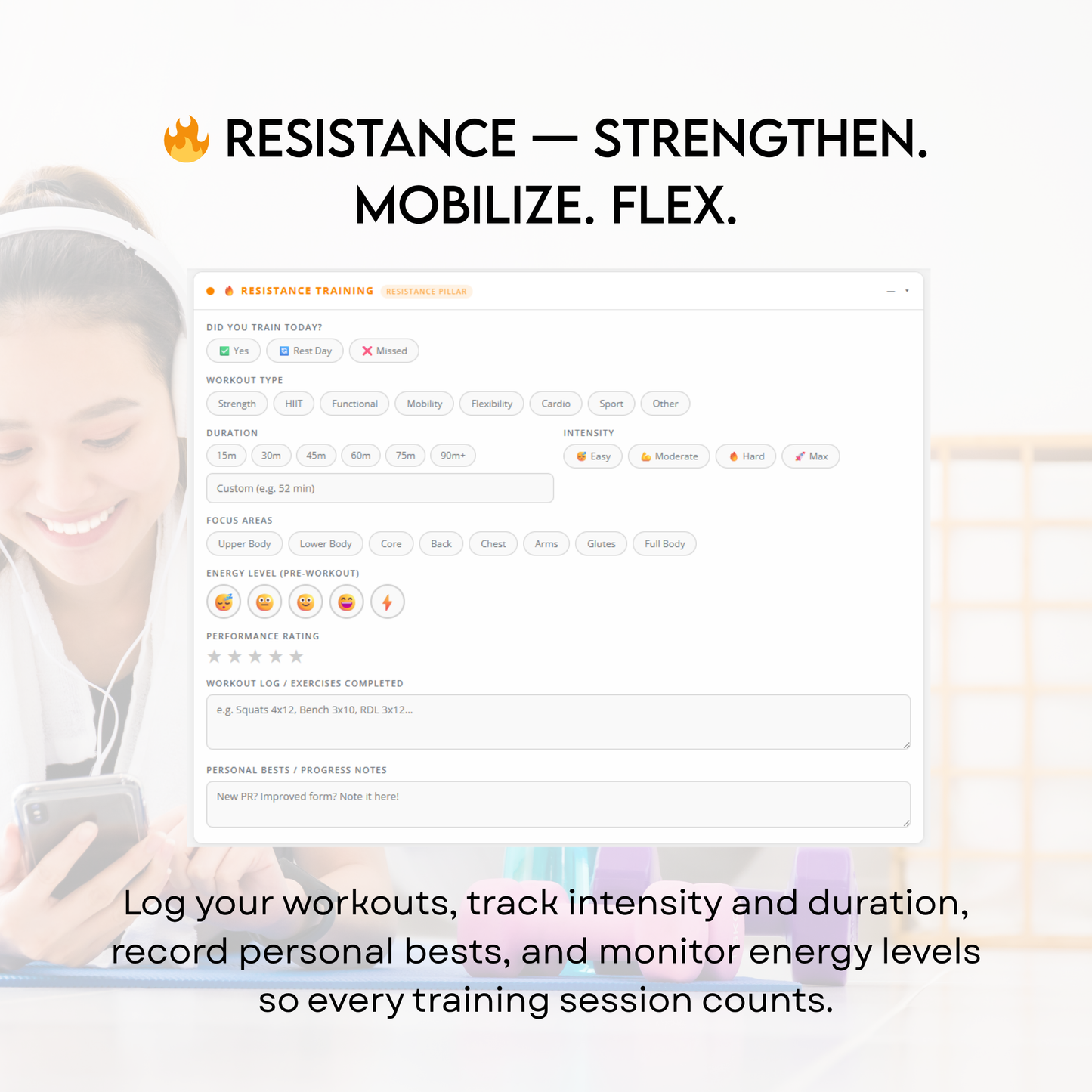 J&D Motion | 180-Day Digital Wellness Tracker