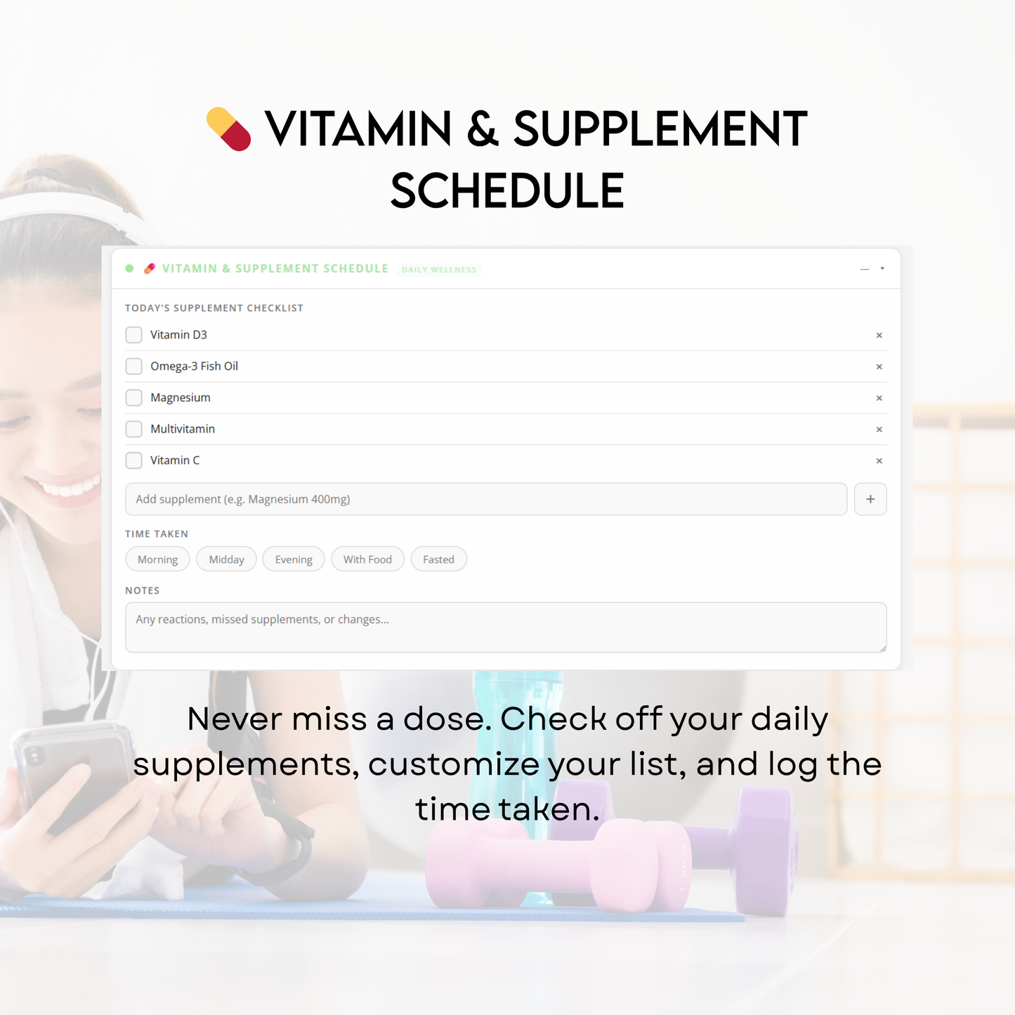 J&D Motion | 180-Day Digital Wellness Tracker